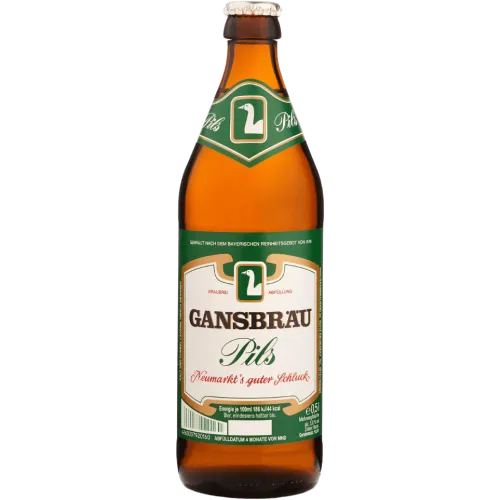 Produkt Gansbräu Pils Foto